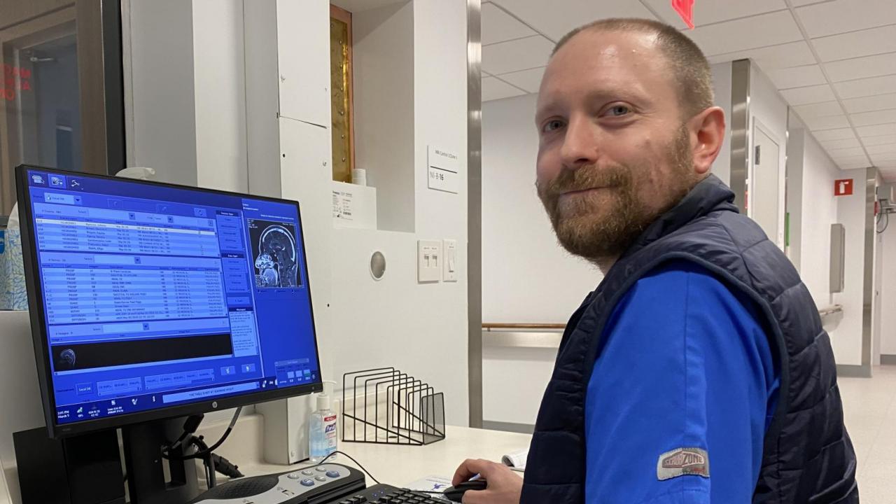 Spotlight on MRI Tech Andrew Kogan | Department of Radiology
