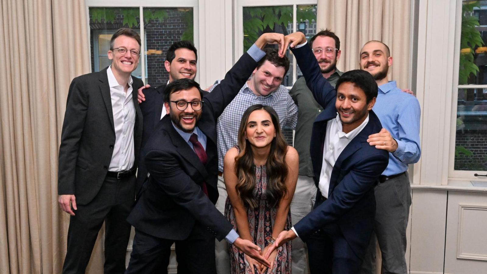 Group of 8 people
