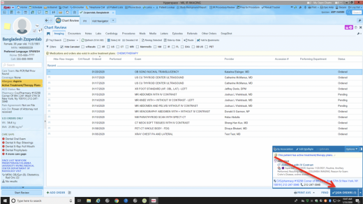 EPIC Diagnostic Radiology Order Guide | Columbia Department of Radiology